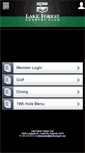 Mobile Screenshot of lakeforestgolf.com